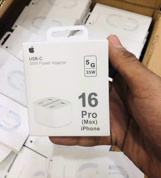 *USB-C 35W Power Adapter for iPhone 16 Pro Max (5G)*