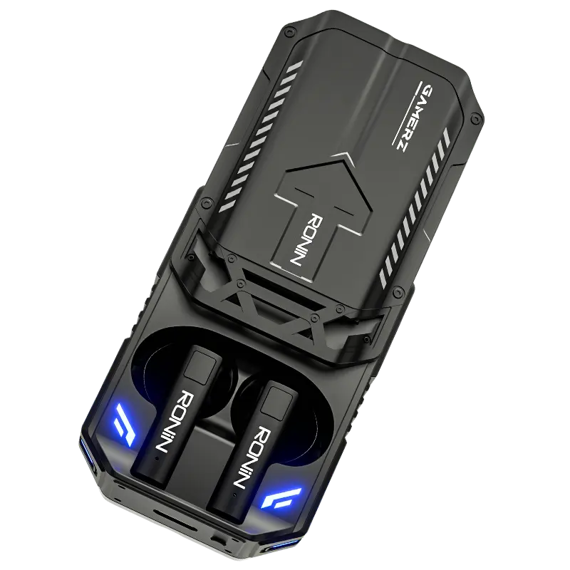 Ronin Gamers Series TWS Earbuds with LED Charging Case model 7035