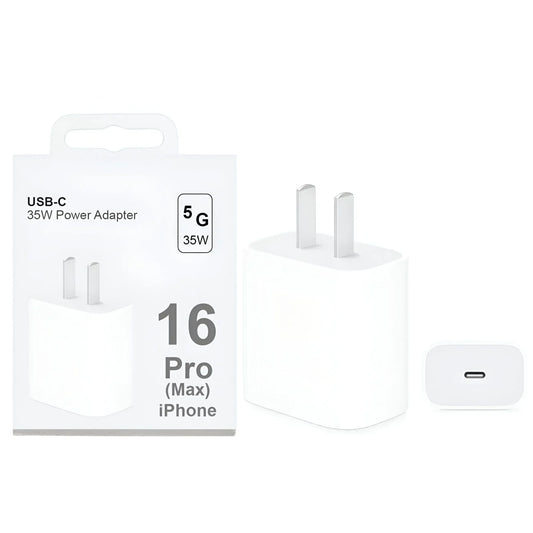 *USB-C 35W Power Adapter for iPhone 16 Pro Max (5G)*